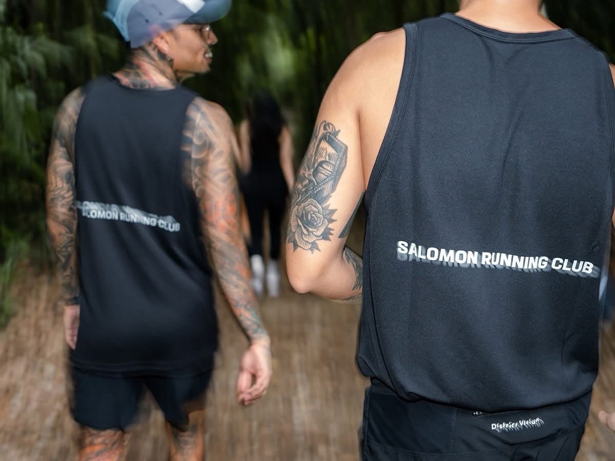 SALOMON RUNNING CLUB : DUSK SERIES TANK&nbsp;TOP